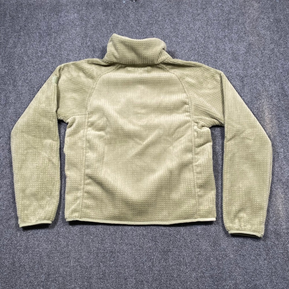 Spyder Women Fleece Pullover Mock Neck Snap Button Sweatshirt Green S - Picture 7 of 8